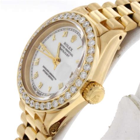 rolex 18 carat gold watch price|Rolex 18k yellow gold crowns.